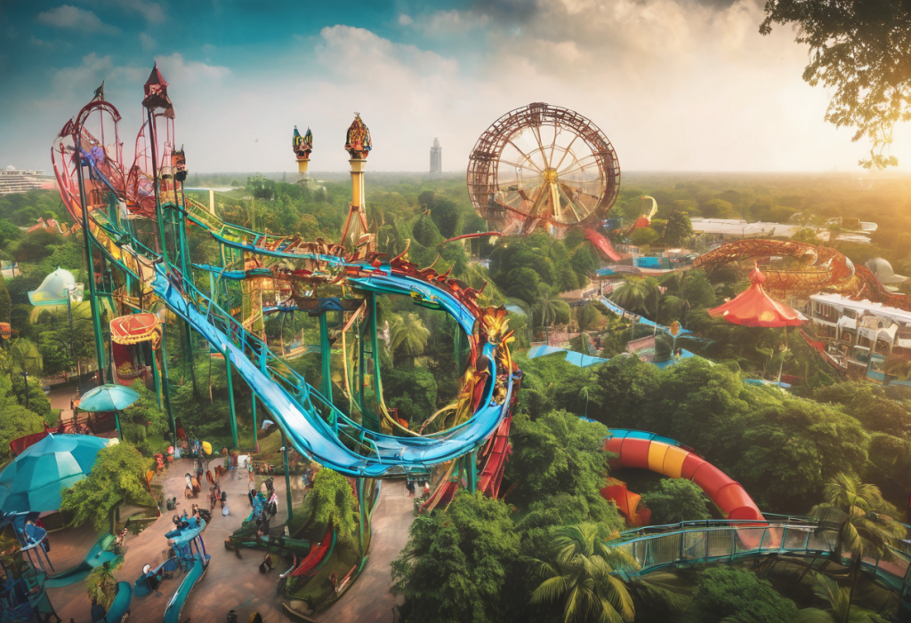 2 Top Things to Do at Dhaka Fantasy Kingdom: From Roller Coasters to Water Slides